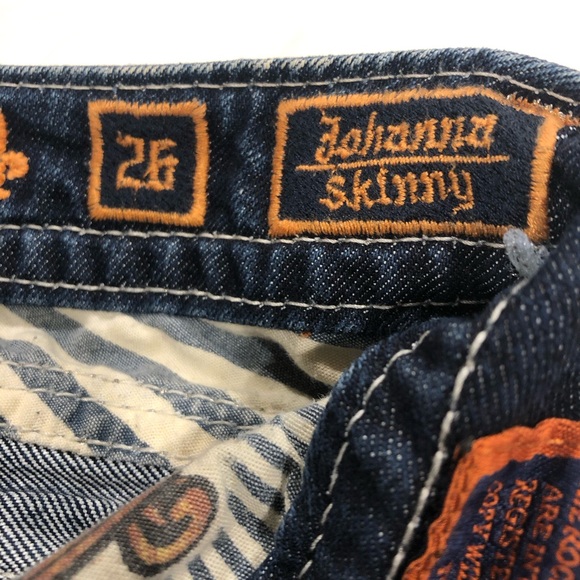 Rock Revival Women’s Skinny Jeans Size 26 - Picture 10 of 14